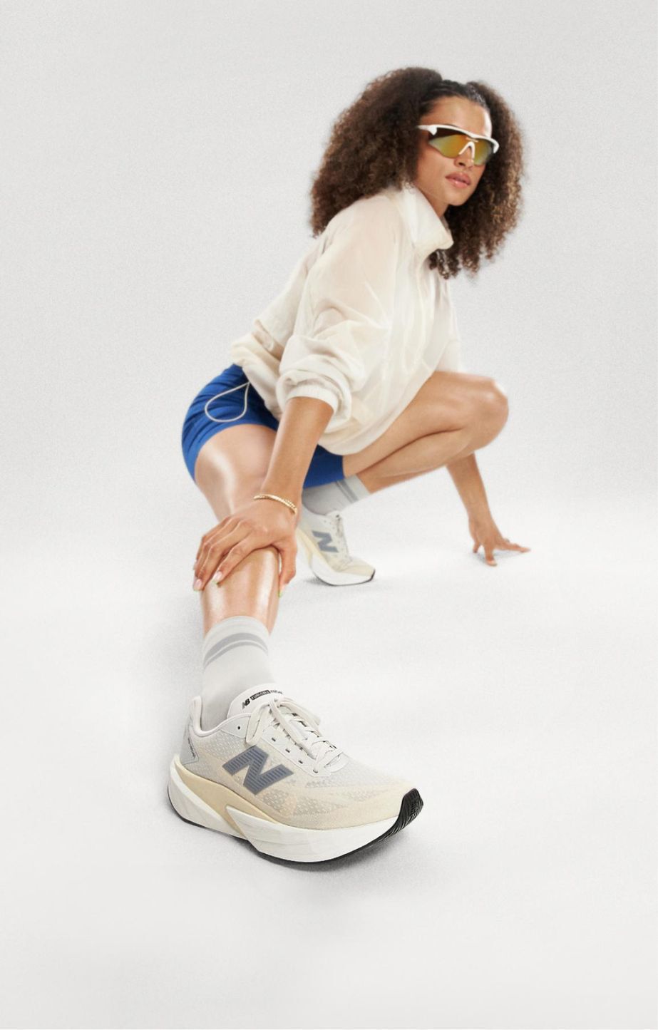 Sydney McLaughlin-Levrone wearing The FuelCell Rebel 